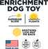 Hive Frisbee for Dogs - Dog Disc for Fetch - Floats in Water - Includes Lick Mat on Back - Made in The USA