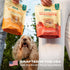Jinx Bone Broth Biscuits - Natural Crunchy Dry Dog Treats, Made with Oven-Baked Real Beef, Pumpkin, Blueberries