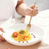 XILEDUO 4 Set, 7.8 Inch Pcs Unbreakable Wheat Straw Plates Reusable Plastic Dinner Plates, Microwave Dishwasher Safe