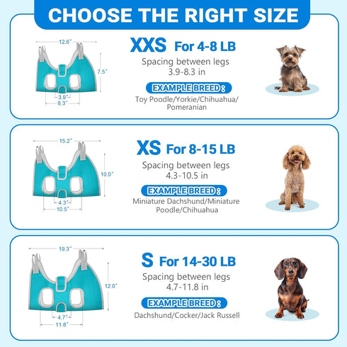 Hammock Trimming Supet Dog Grooming for Small Dogs, Dog Hanging Harness for Nail Doorframe, Pet Holder Restraint