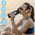 Hushee 12 Pcs Cheer Water Bottle, 20 oz Reusable Aluminum Leak Proof Sport Bottle for Cheerleading Coach