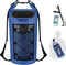 Piscifun Dry Bags, Waterproof Floating Backpack 5L/10L/20L/30L/40L with Waterproof Phone Case for Kayaking, Boating,