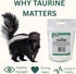 Taurine Powder | Food Topper for Heart, Vision & Daily Wellness | Amino Acid Supplement for Small & Large Pets