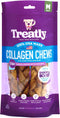 USA Collagen Braids Dog Chew Treats, Chicken Meat Flavor, 6 Count/1 Pack