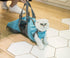 Cinf Cat Nail Clipping Cleaning Grooming Restraint Bag, No Scratching for Bathing, Nail Trimming, Examining (Blue, M)