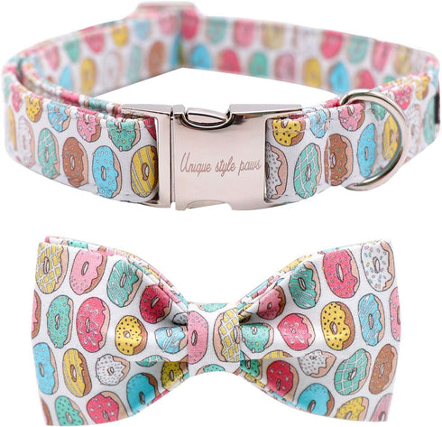 Unique Style Paws Dog Bandanas, Washable Cotton Square Bibs, Adjustable Kerchief for Small Medium Large Dogs and Cats