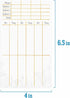 75-Pack Bridge Scorecards, | Replacement Score Sheet Tally Pads | Must-Have Accessories for Game Night | Classic
