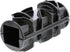 Scotty #0320 Black Rail Mount Adaptor, 2-Inch Round