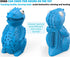 Generic Dinosaur Dog Chew Toy Natural Rubber, Food Dispensing & Teeth Cleaning Toy for Aggressive Chewers Interactive