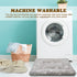 Cat Dog Bed Mat & Blanket, Reversible Pets Crate Pad Bed Mat and Ultra Soft Warm Fleece Calming Blanket for Small Puppy