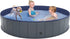 Niubya Foldable Dog Swimming Pool, Collapsible Hard Plastic Bath Tub for Pets, Indoor and Outdoor, 64 x 12 Inches