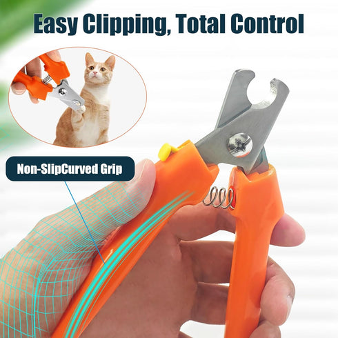 Bitbat Trimmers 767C Trimmers Dog Nail - Professional Dog Nail Clippers for Large and Small Dogs, Easy-to-Use Pet Nail