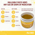 Pet MD Wrap A Pill Cheese & Bacon Flavor Pill Paste for Dogs - Make a Pocket or Pouch to Hide Pills & Medication, 4.2 oz