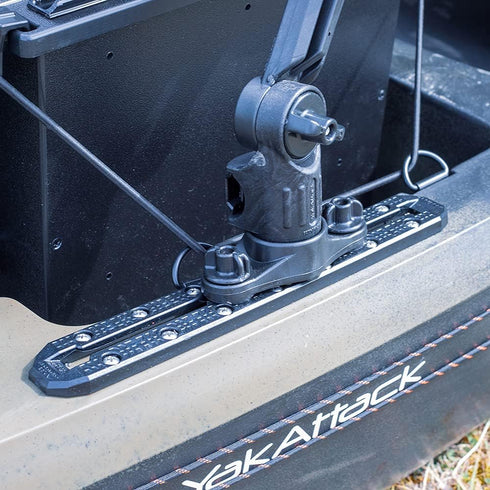 YakAttack HD Mount LockNLoad Track Base (LNL-1006) for Kayak Accessories