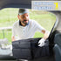 Upgraded Golf Trunk Organizer with Separate Compartment for 2 Pair Shoes, Golf Car Locker