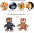 Dog Companion for Heavy Chewers- 2023 New Indestructible Robust Bear Dog Toy, Resistant Squeaky Dog Toys for Heavy Chewers, Unbreakable Stuffed Plush Dog Toys for Aggressive Chewers (A-Navy)