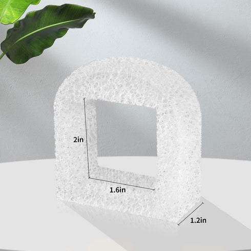 Cat Water Fountain Filters, 12 Pack Replacement Foam Sponge Pre-Filters for Ceramic and Stainless Steel Fountains