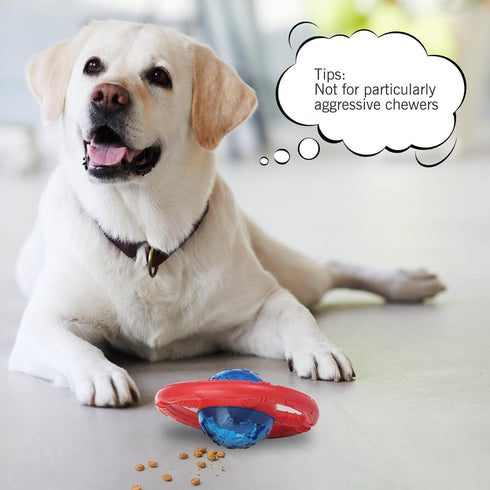 Treat Dispensing Dog Toys, Slow Feeder for Health Eating, Interactive Dog Toys for Boredom, Durable Dog Food Puzzle