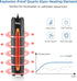 hygger 300W Aquarium Heater - Quartz Fish Tank Heater with LED Digital Display Thermostat for 40-80 Gallon Tanks