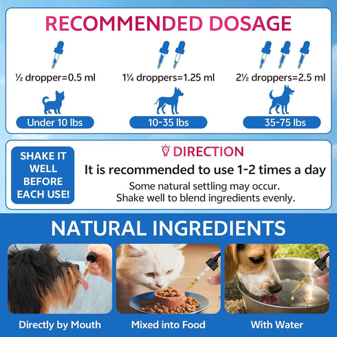 WEALLIN Cat & Dog Natural Urinary Tract Infection Treatment with Cranberry, Kidney, and Bladder Support Supplement