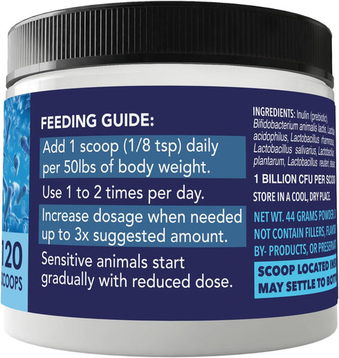 Probiotics for Cats & Dogs: Probiotic Miracle for Digestive Health, Stop Diarrhea & Loose Stool