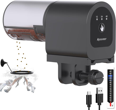 Automatic Fish Feeder for Aquarium, Vacation Food Dispenser