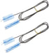 AQUANEAT Fish Tank Cleaning Tools, Aquarium Brushes, Pipe Cleaner, Filter Brush, Drain Brush, 2pcs
