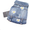 Pet Clothes Denim Dog Costume Summer Cowboy Vest, Daisy Shirt Jeans Jacket for Chihuahua and Yorkies (XXL)
