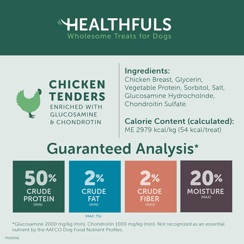 Chicken Tenders Dog Treats - 11oz with Glucosamine & Chondroitin