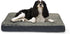 Furhaven Cooling Gel Dog Bed for Medium/Small Dogs | Removable Washable Cover, Up to 35 lbs - Chocolate