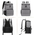 MOSISO Dog Travel Bag Backpack - Airline Approved Organizer with Multi-Pockets and 2 Dog Food Baskets