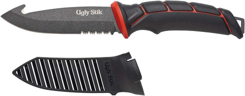 Ugly Stik Tools Gut Hook Bait Fishing Knife, Black by Ugly Stik