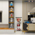 NONEMEY Clear Acrylic Display Case, Dustproof Model Showcase Organizer Box with Remote Control Light
