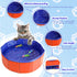 3 Swimming Swimming uniro Cat Pool Toy with Fishes - LED Fish Toys for Cats Robo Fish with Flashing Lights- Foldable