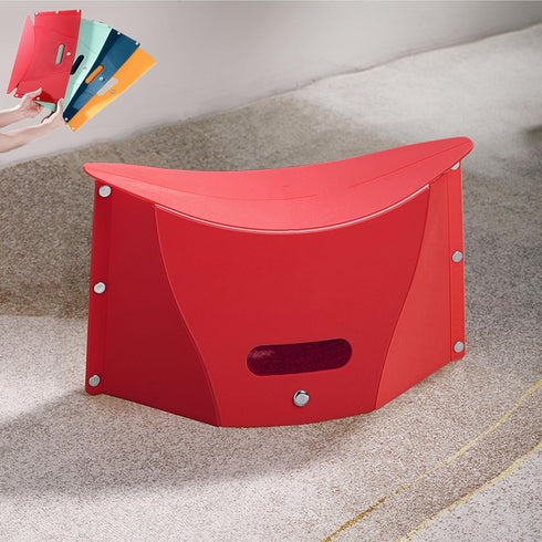COLLMORE Foldable Portable Stool, Thickness of 0.5 in, Lightweight Collapsable Folding Chair for