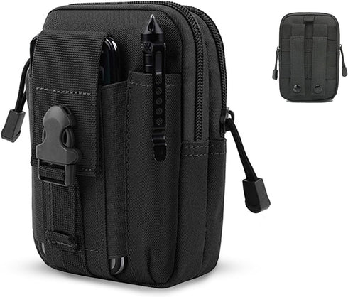 Belt Pouch, Tactical Molle Phone Pouch EDC Utility Pouches Waist Bag, Small