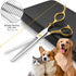 4 1 Dog Grooming Scissors,Chunkers Shears and Thinning Shears with Safety Round Tips, Sharp and Comfortable in Dog