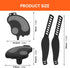9/16" Dual-Function Bike Pedals - SPD & Toe Cage Compatible for Road, Mountain, Spin Bikes - Indoor Cycling Pedals