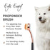 Eye Envy ProPowder Applicator Brush for Dogs and Cats, Large, Washable Superfine Fiber
