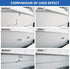 FENFANDAS Fiberglass Boat Repair Kit White, Gel Coat Repair Kit for Boats, Marine Fiberglass Repair Kit for Boats