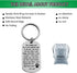 Baipilu Pet Memorial Gift Dog Remembrance Keychain, Sympathy Keychain for Dog and Cat Loss Gifts