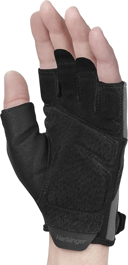 2.0 Harbinger Training Grip Weightlifting Workout Gloves