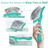 Large Green Dog Brush for Medium to Long Haired Pets, Slicker Brush Removes Loose Hair, Tangles, and Knots
