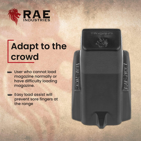 RAEIND Mag Speed Loader for Stribog Line - Grand Power SP9A1-A2-A3 9mm Magazine Loader Unloader Tool