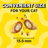 5.29 oz. Temptations Cat Treat ShakeUps, Crunchy and Soft Cat Treats, Clucky Carnival, Pouch