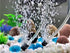 AQUANEAT 12Pack 0.6 inch Aquarium Air Stones - Bubble Diffuser for Fish Tanks and Hydroponics