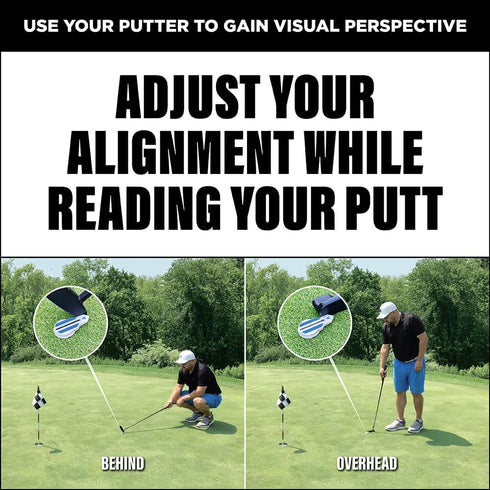Golf Marker - Golf Accessories for Putting Aid, Golf Ball Alignment Tool for Accurate Putting