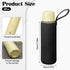Qulkws 2 19oz Pcs Portable Nylon Bottles Cover Water Bottle Carrier Bag Insulated Water Bottle Sleeve for Glass
