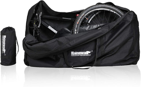 Rhinowalk Bike Transport Bag, Waterproof Bicycle Travel Case for 26 Inch Wheel Size Mountain Road Bikes, Foldable