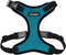 Voyager Step-in Lock Pet Harness, Adjustable All Weather Mesh Harness for Cats and Dogs, Turquoise/Black Trim, L